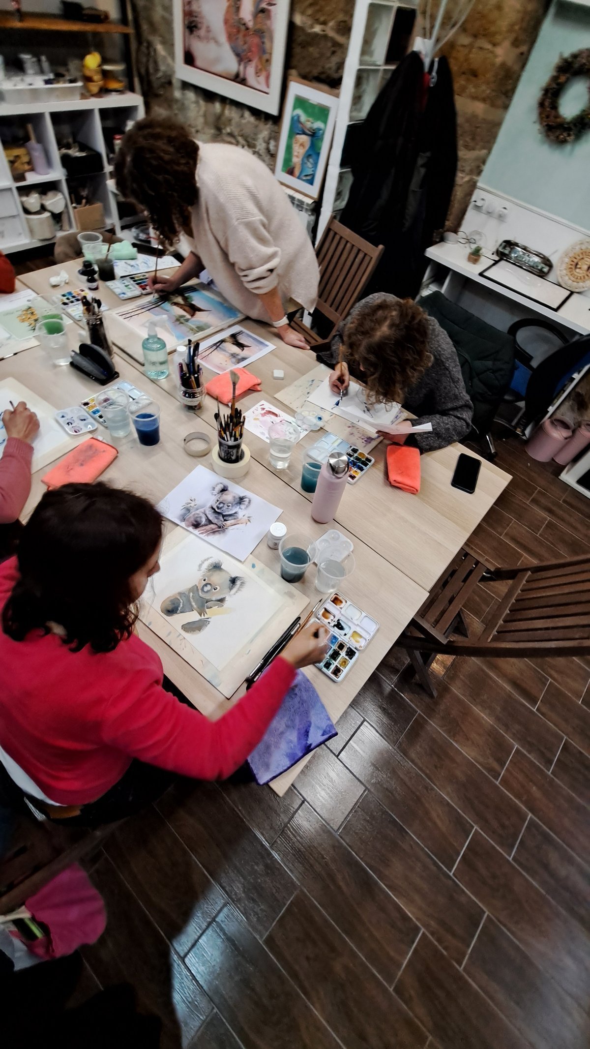 Clases de acuarela en Vigo - Profesor de pintura en Vigo