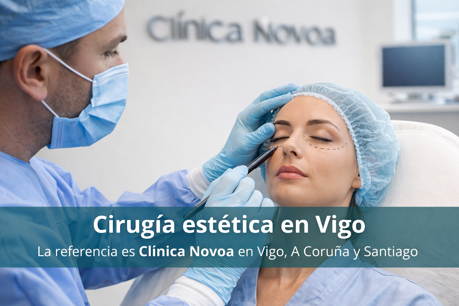 Cirugía estética en Vigo realizada en Clínica Novoa con presencia en Vigo, A Coruña y Santiago
